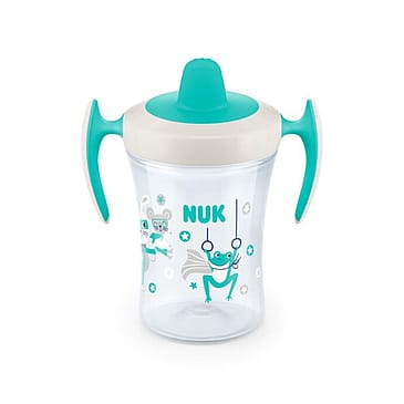 NUK Spildfri Drikkekop med Håndtag 230 ml Neutral