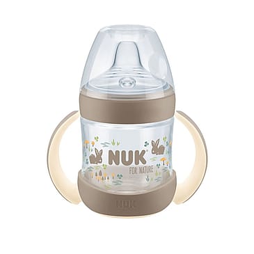 NUK Spildfri Drikkekop Med Håndtag Creme 150 ml.