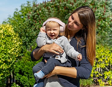 Reer Høreværn Lyserød Baby