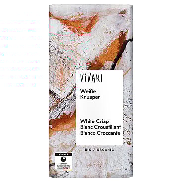 Vivani Hvid Chokolade Crisp Ø 80 g