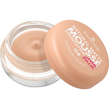 Essence Natural Matte Mousse Foundation Nude