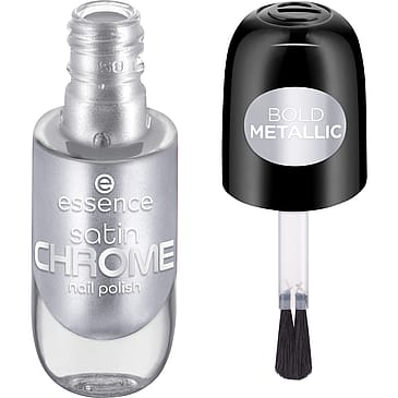 Essence Satin Chrome Nail Polish 04 SteelGPT