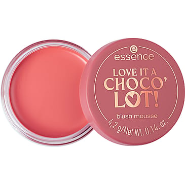 Essence LOVE IT A CHOCO' LOT! Blush Mousse 01 Pink