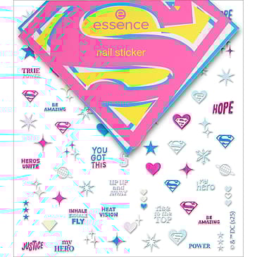 Essence Superman Nail Sticker