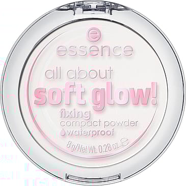 Essence All About Soft Glow! Fixing Compact Powder Waterproof 8.0 g