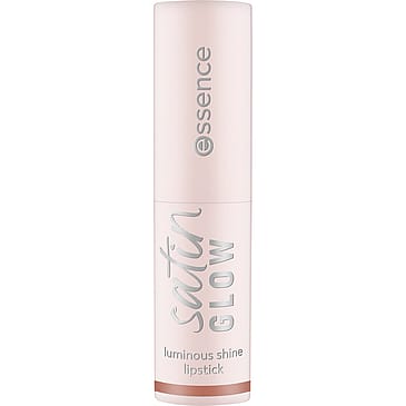 Essence Satin Glow Luminous Shine Lipstick 01 Whole Latte Love