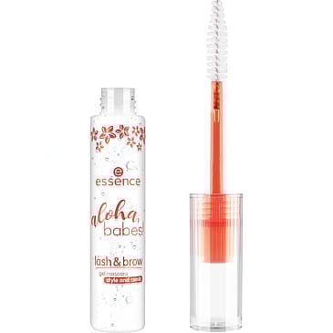 Essence Aloha, Babes! Lash & Brow Gel Mascara Ready, Sun-set, Go!