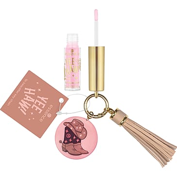 Essence YEE HAW! Lip Beautifier Key Chain 01 Boots, Hat, Go!