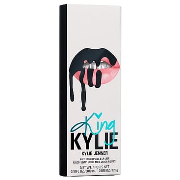 Kylie Cosmetics King Kylie Matte Liquid Lipstick & Lip Liner Dead Of Knight