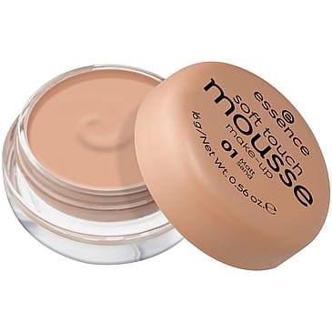 Essence Soft Touch Mousse Make-up 01 Matt Sand