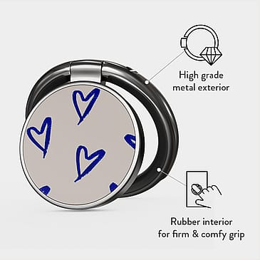 BURGA Universal Ring Holder Gunmetal Love Me Right