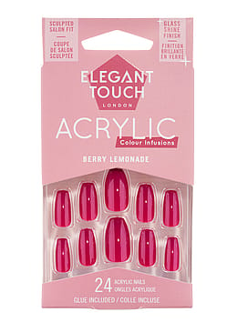 Elegant Touch Kunstige Negle Colour Acrylics Berry Lemonade