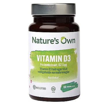 Nature's Own Vitamin D3 60 tabl