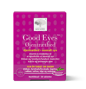 New Nordic Good Eyes Øjentræthed 30 stk