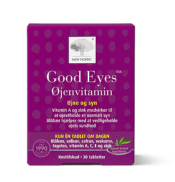 New Nordic Good Eyes Øjenvitamin 30 stk