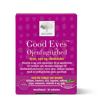 New Nordic Good Eyes Øjenfugtighed 30 stk