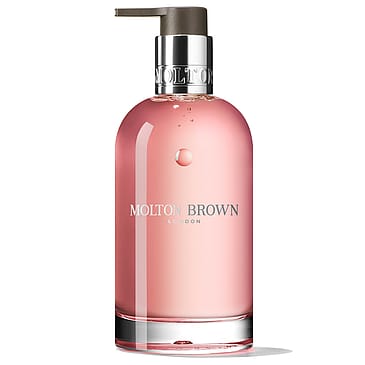 Molton Brown Delicious Rhubarb & Rose Fine Liquid Hand Wash Glass Bottle 200 ml