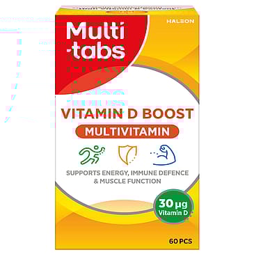 Multi-tabs Vitamin D Boost Multivitamin 60 stk.