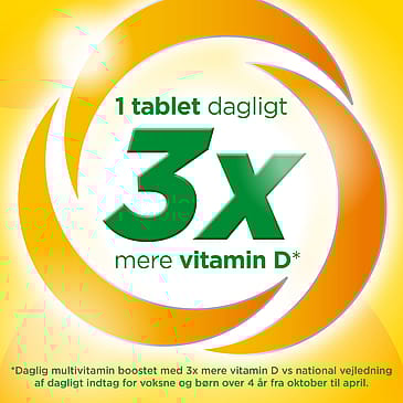 Multi-tabs Vitamin D Boost Multivitamin 60 stk.