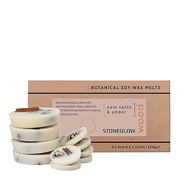 Ambience Stoneglow Duftvoks Wood - Palo Santo & Amber 10 stk