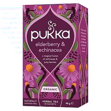 Pukka Hyldebær & Echinacea te Ø