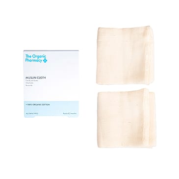 The Organic Pharmacy Organic Muslin Cloth 2 stk.