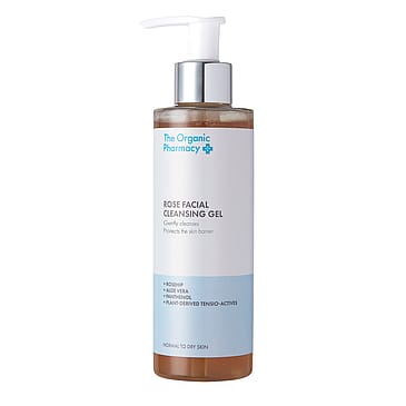 The Organic Pharmacy Rose Facial Cleansing Gel 200 ml