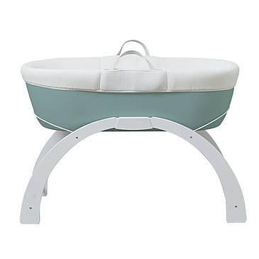 shnuggle Dreami Lift med Stativ/Vugge Eucalyptus