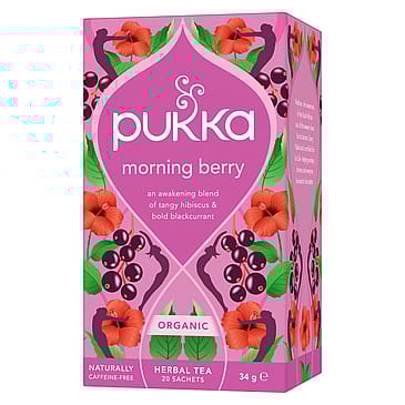 Pukka Morning Berry Tea 20 breve