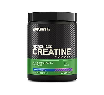 Optimum Nutrition Flavoured Creatine Powder Blue Raspberry 360 g