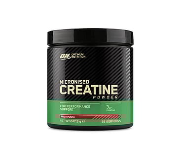Optimum Nutrition Flavoured Creatine Powder Fruit Punch 248 g