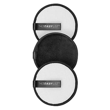 The INKEY List Reusable Cleansing Pads 3pk 3 stk