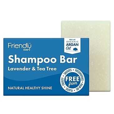 Friendly Shampoo Bar Tea Tree & Lavendel 95 g