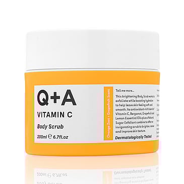 Q+A Vitamin C Body Scrub 200 ml