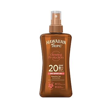 Hawaiian Tropic Glowing Protection Dry Spray Oil SPF20 200 ml