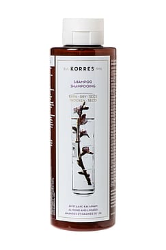 Korres Almond + Linseed Shampoo For Dry / Damaged Hair 250 ml