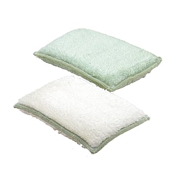 Point Virgule Mikrofibersvampe 2-pak Grøn/ hvid 2 Stk