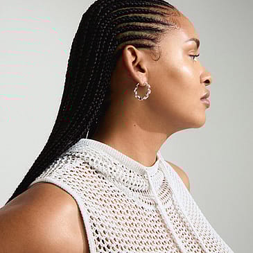 Pilgrim Øreringe Larisa Sølvbelagt