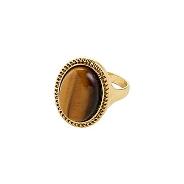 Pilgrim Ring Between - Guldbelagt