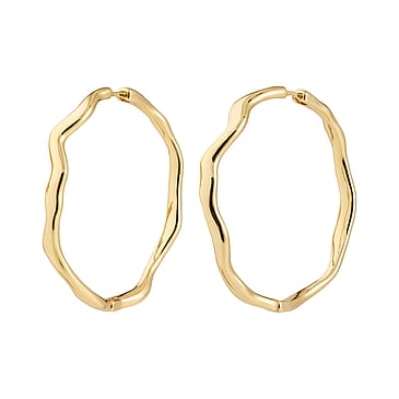 Pilgrim Øreringe LARKIN Guldbelagt