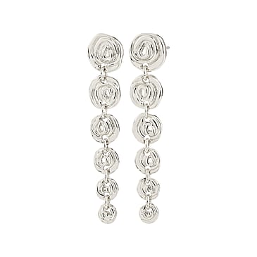 Pilgrim Øreringe Air Sølvbelagt