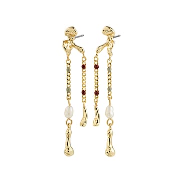 Pilgrim Øreringe Reggie Guldbelagt