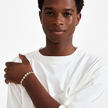 Pilgrim Armbånd Fire Guldbelagt