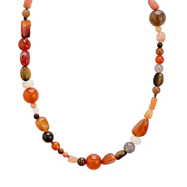 Pilgrim Halskæde Iris  Multi Guldbelag