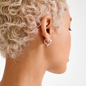 Pilgrim Øreringe Iris Sølvbelagt