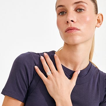 Pilgrim Ring Ajani Sølvbelagt