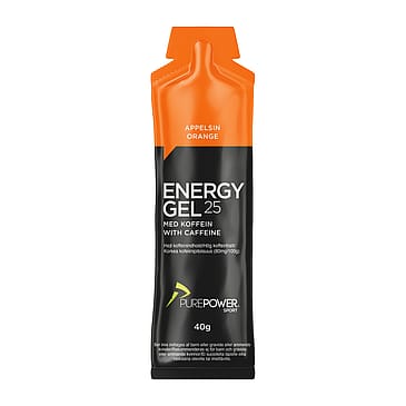 PurePower Energy Gel Appelsin Koffein 40 g