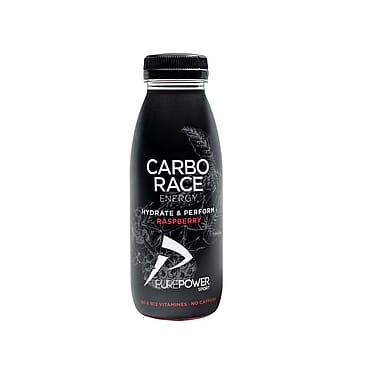 PurePower Carbo Race Energy Hindbær/ 330 ml