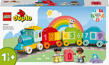 Lego Duplo Mit Første Tog med Tal – Lær At Tælle Byggelegetøj 10954