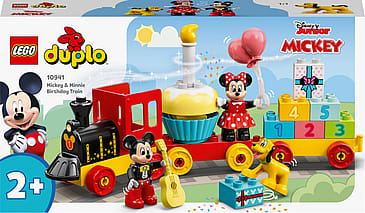 Lego Duplo Disney Mickey & Minnies Fødselsdagstog Byggelegetøj 10941